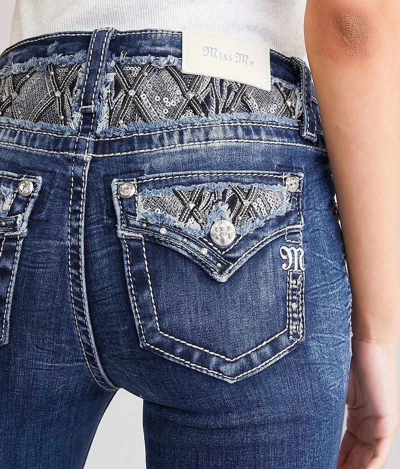 High Rise Flare Stretch Jean