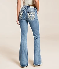 High Rise Flare Stretch Jean