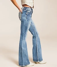 High Rise Flare Stretch Jean