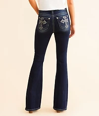High Rise Flare Stretch Jean