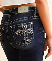 High Rise Flare Stretch Jean