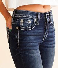 High Rise Flare Stretch Jean