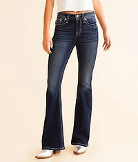 High Rise Flare Stretch Jean