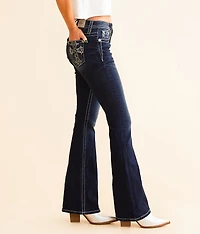 High Rise Flare Stretch Jean