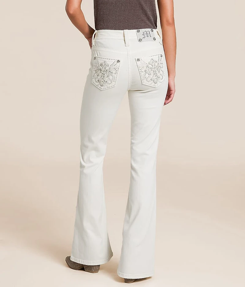 High Rise Flare Stretch Jean