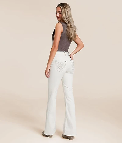 High Rise Flare Stretch Jean