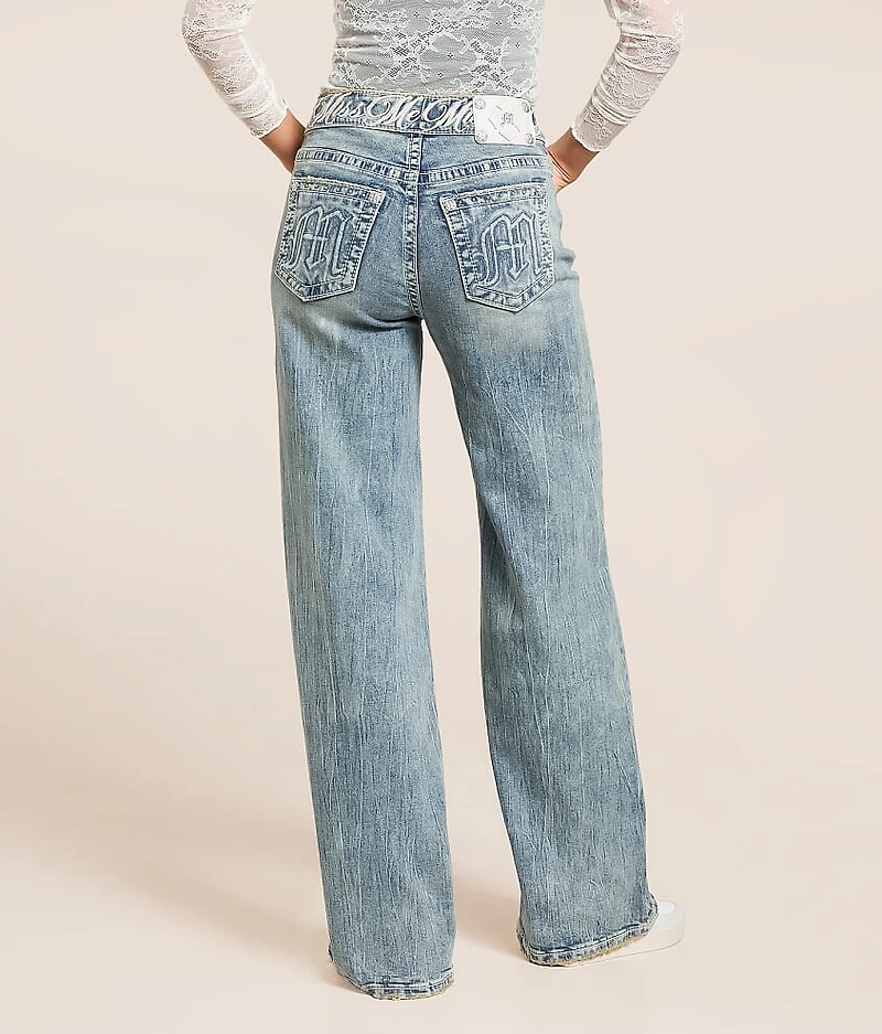 High Rise Wide Leg Stretch Jean