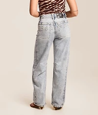 High Rise Barrel Stretch Jean