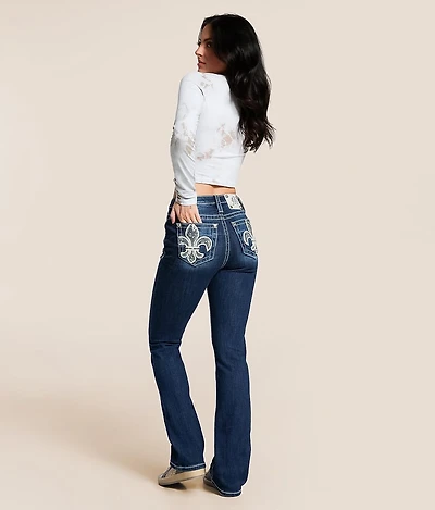 High Rise Tailored Boot Stretch Jean