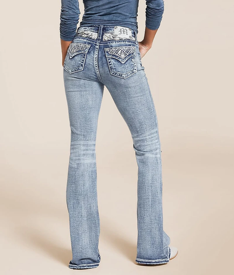 High Rise Flare Stretch Jean