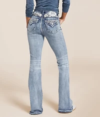 High Rise Flare Stretch Jean