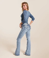 High Rise Flare Stretch Jean