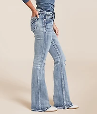 High Rise Flare Stretch Jean