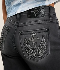 High Rise Wide Leg Stretch Jean