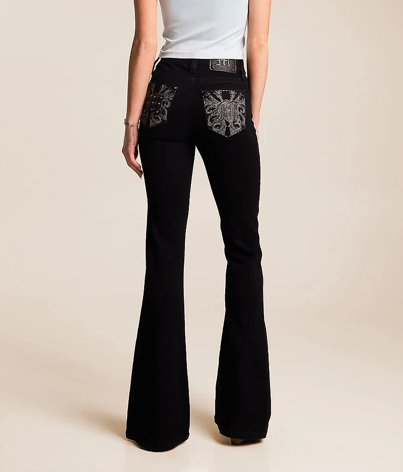 High Rise Flare Stretch Jean