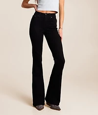 High Rise Flare Stretch Jean