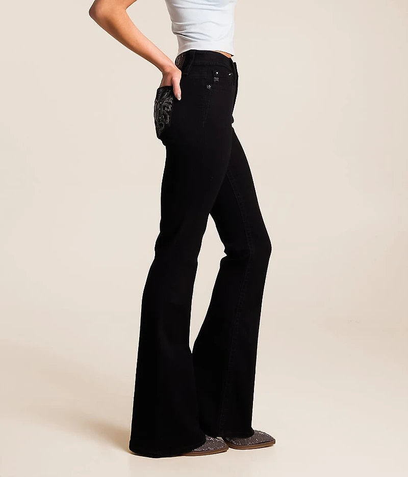 High Rise Flare Stretch Jean