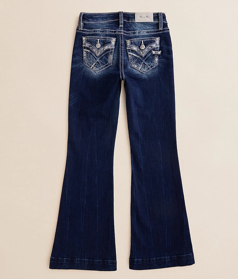 Girls- Mid-Rise Trouser Stretch Jean