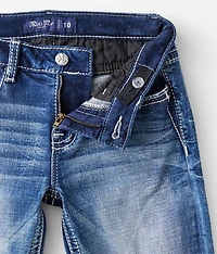 Girls - Mid-Rise Boot Stretch Jean