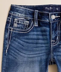 Girls - Mid Rise Boot Stretch Jean