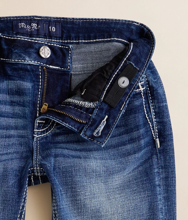 Girls - Mid Rise Boot Stretch Jean