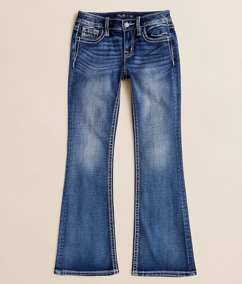 Girls - Mid Rise Boot Stretch Jean