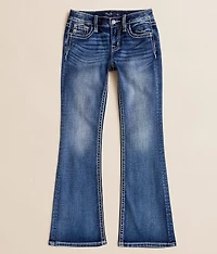 Girls - Mid Rise Boot Stretch Jean