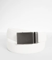 Gunmetal Leather Belt