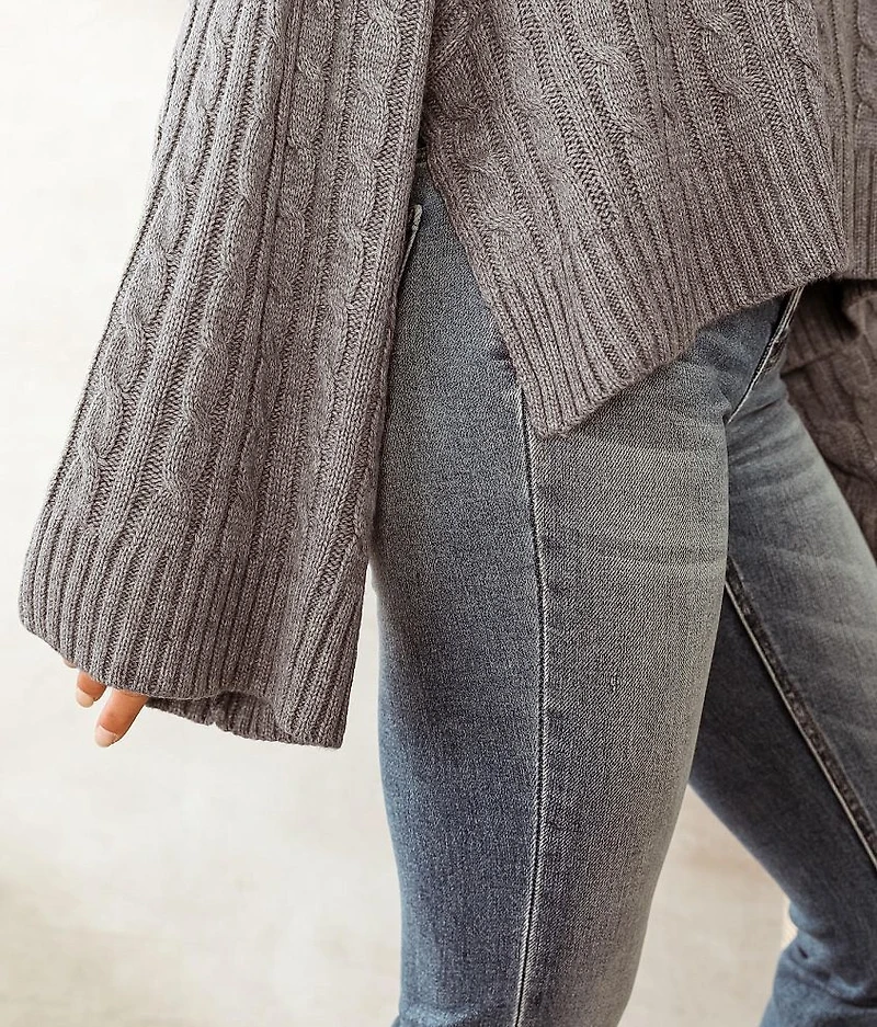 Cable Knit Boxy Sweater