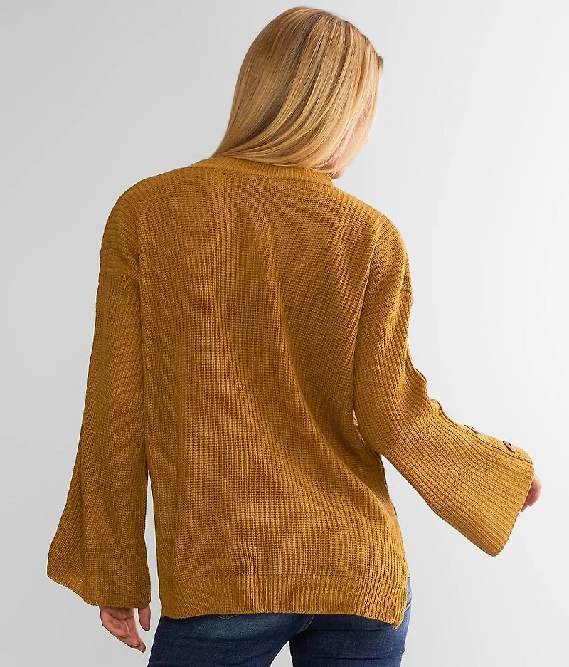 Boxy Ribbed Sweater