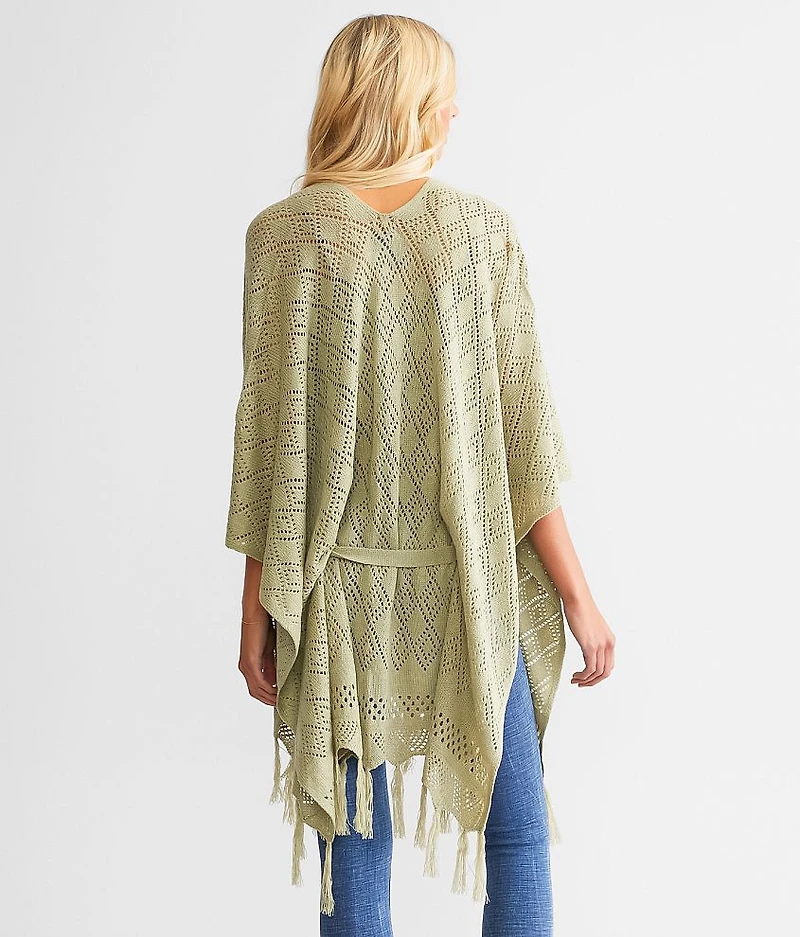 Pointelle Cardigan Sweater