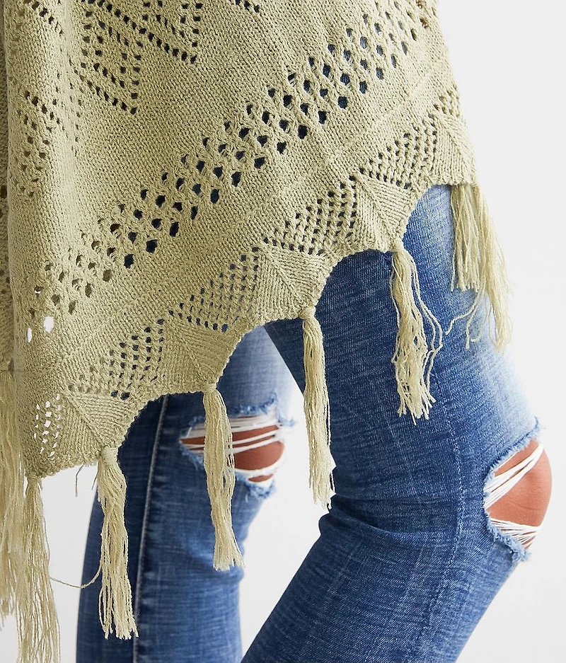 Pointelle Cardigan Sweater