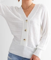 Back Lace-Up Sweater