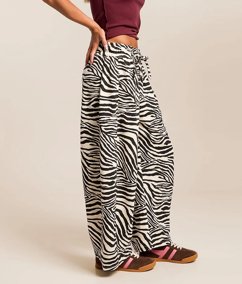 Zebra Barrel Sweatpant