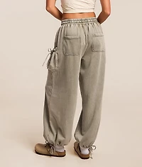 Washed Barrel Jogger