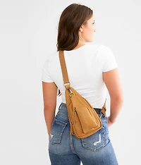 Distressed Sling Purse
