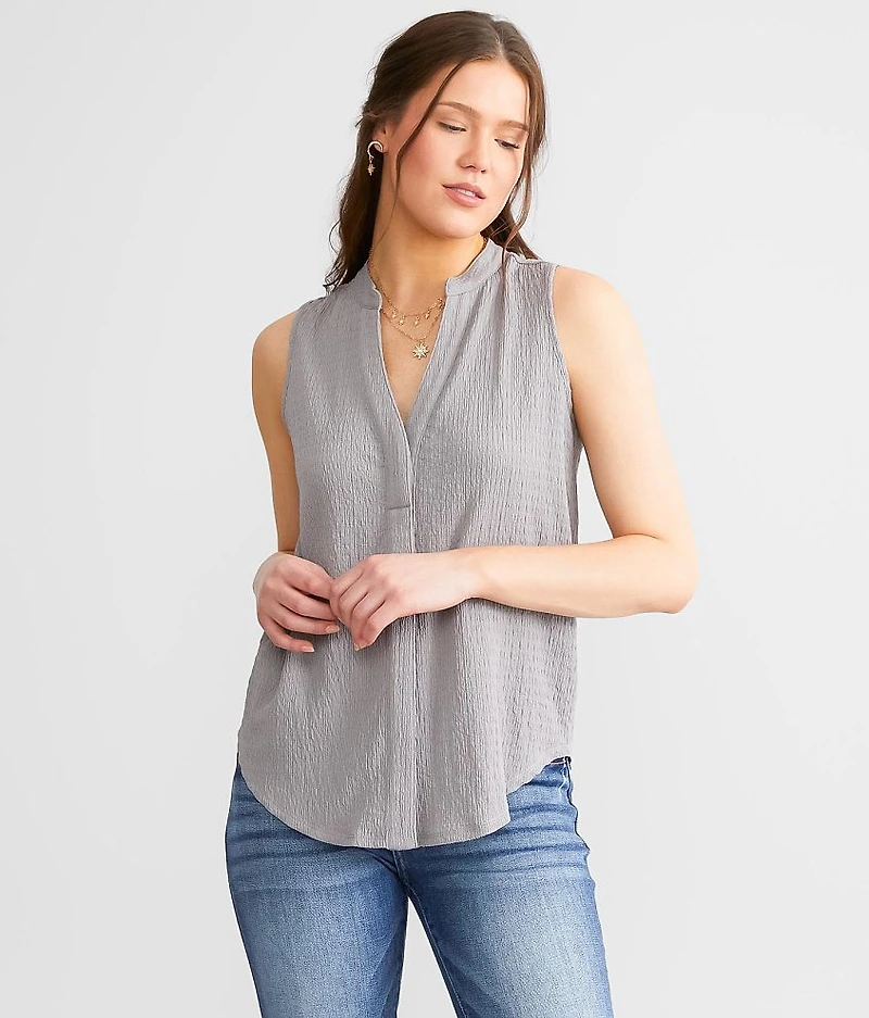 Textured Tank Top