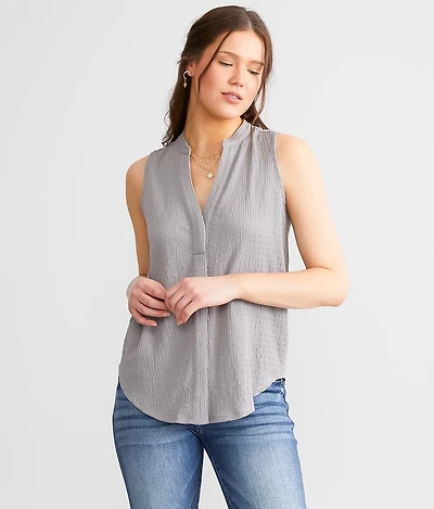 Textured Tank Top