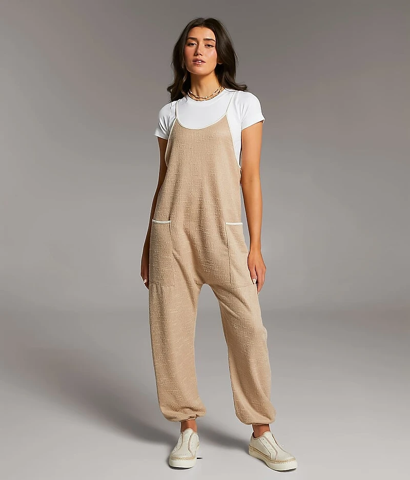 Textured Jumpsuit