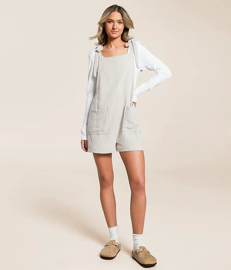 Willow & Root Striped Romper
