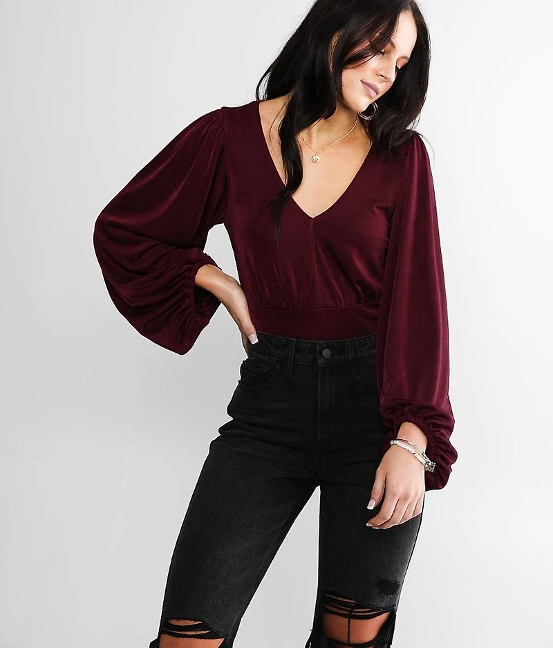 Slinky Sheen Bodysuit