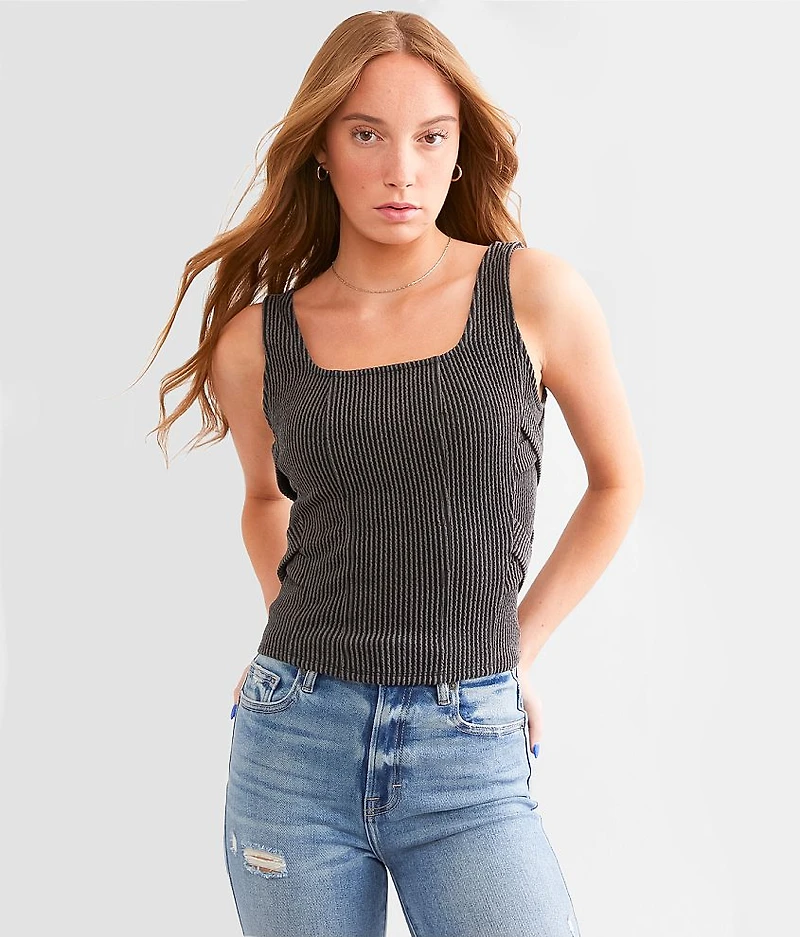 Textured Tank Top