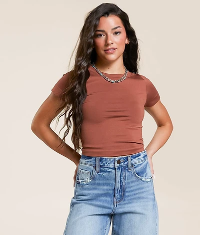 Seamless Cropped T-Shirt