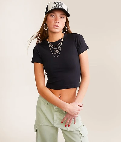 Seamless Cropped T-Shirt