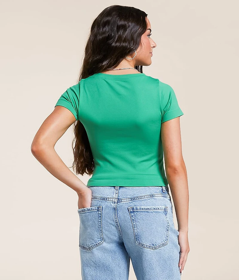 Seamless Cropped T-Shirt