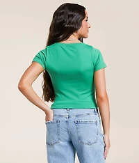 Seamless Cropped T-Shirt