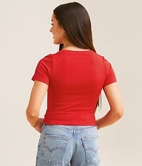 Seamless Cropped T-Shirt