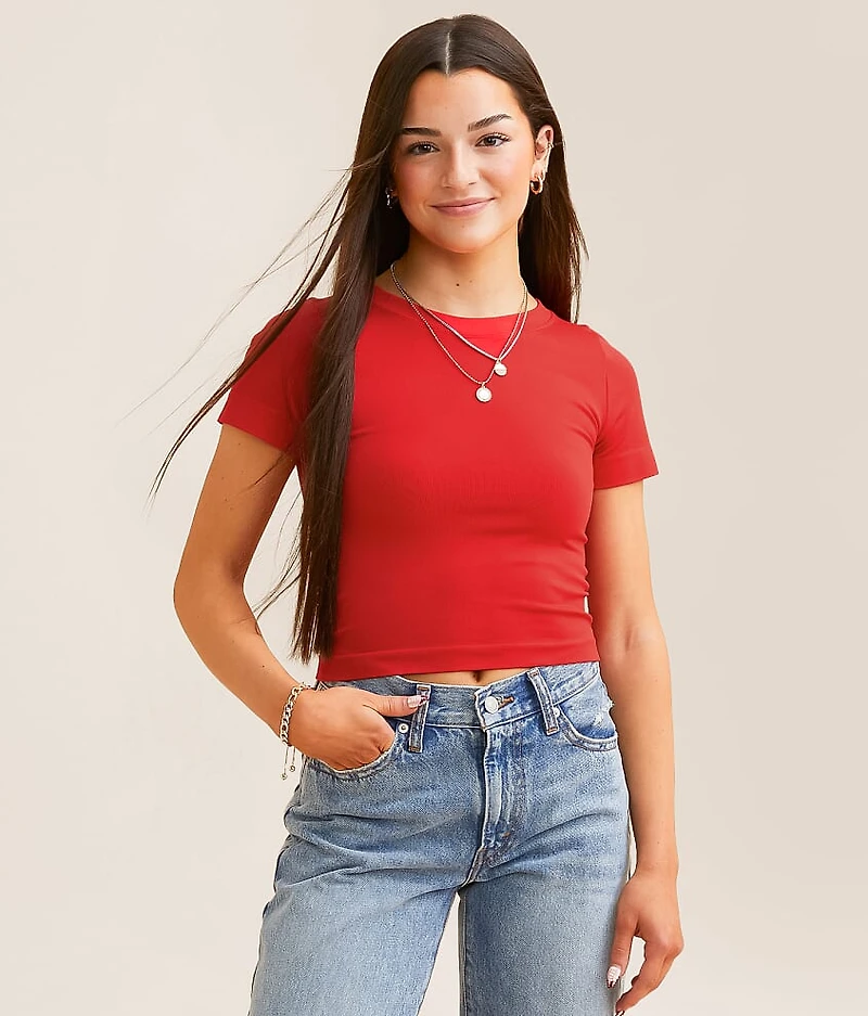 Seamless Cropped T-Shirt