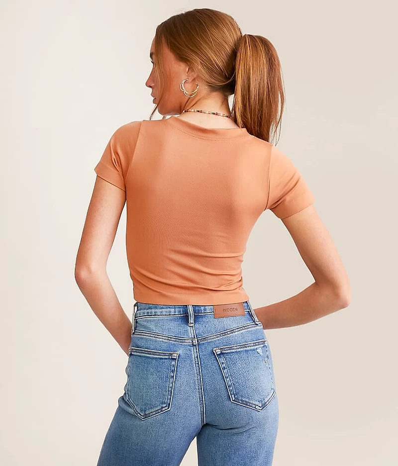 Seamless Cropped T-Shirt