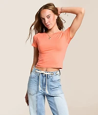 Seamless Cropped T-Shirt